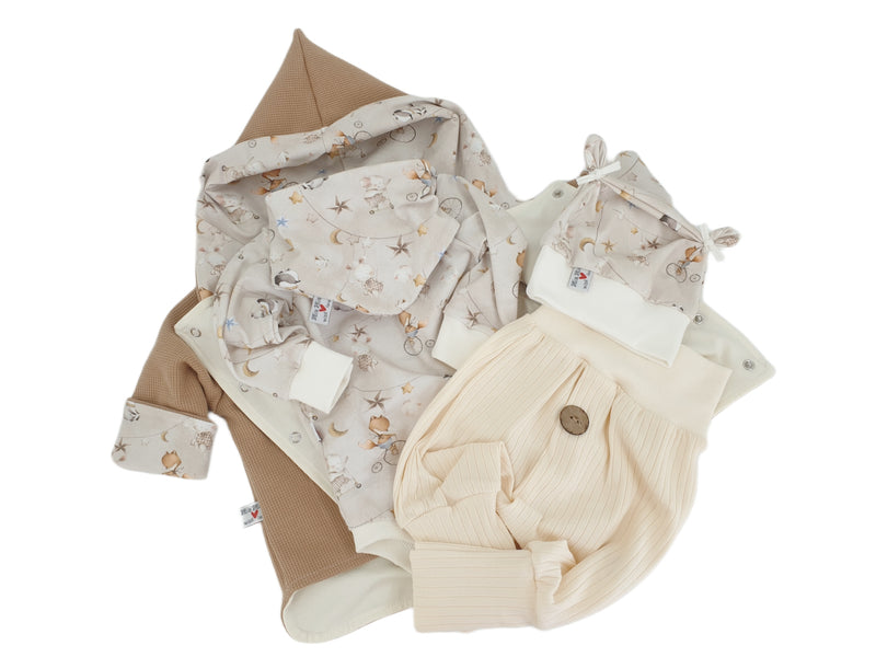 Atelier MiaMia - Giacca con cappuccio Baby Child Taglia 50-140 Designer Jacket Limited !! Strumenti