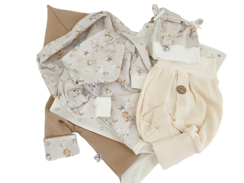 Atelier MiaMia - Giacca con cappuccio Baby Child Taglia 50-140 Designer Jacket Limited !! Strumenti