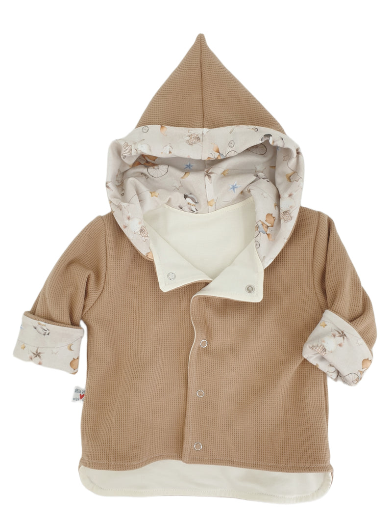 Atelier MiaMia - Giacca con cappuccio Baby Child Taglia 50-140 Designer Jacket Limited !! Strumenti