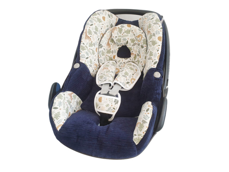 Maxi Cosi Babyschalenbezug, Ersatzbezug oder Spannbezug Dschungel von Atelier MiaMia