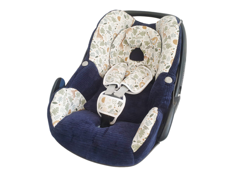 Maxi Cosi Babyschalenbezug, Ersatzbezug oder Spannbezug Dschungel von Atelier MiaMia